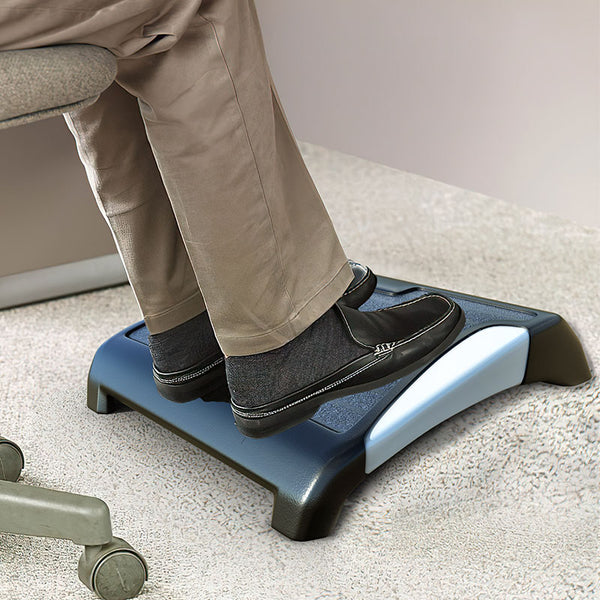 Max Smart Footrest Under Desk - Adjustable Foot Rest - Ergonomic Foot Stool  with 4 Tilt Locked Angles