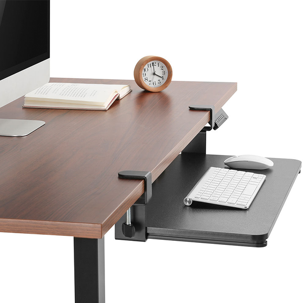 42 inch desk with deals keyboard tray