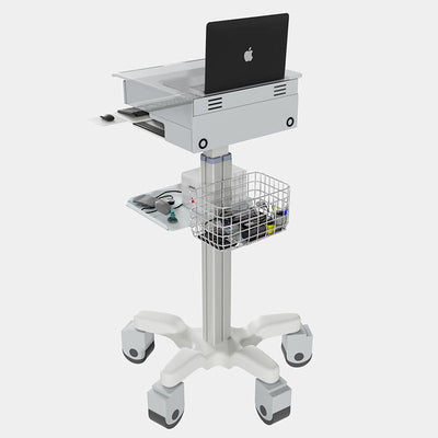 Laptop cart with wheels