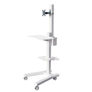 Computer Mobile Cart, White (MCT09-W)