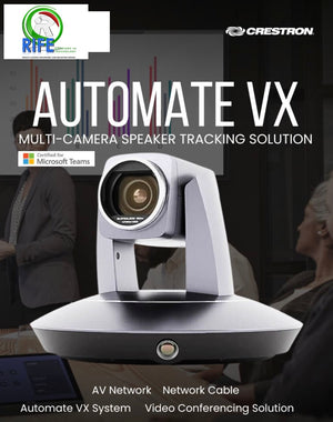 Crestron AUTOMATE VX SOLUTION: Automated Multi-Camera Speaker Tracking