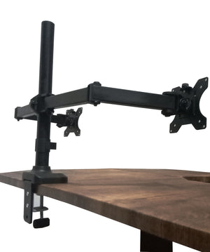 Hex Monitor Stand Desk Mount for 6 Screens, Fully Adjustable, 24 inch -  Rife Technologies